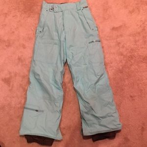 Burton Girls Teal Snow Pants